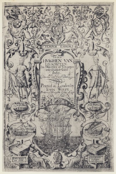 J Linschoten, Discours van reizen, J Wolfe 1598 door English Photographer