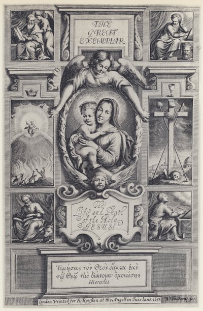 Jeremy Taylor, Het grote voorbeeld, J Flesher voor R Royston 1653 door English Photographer