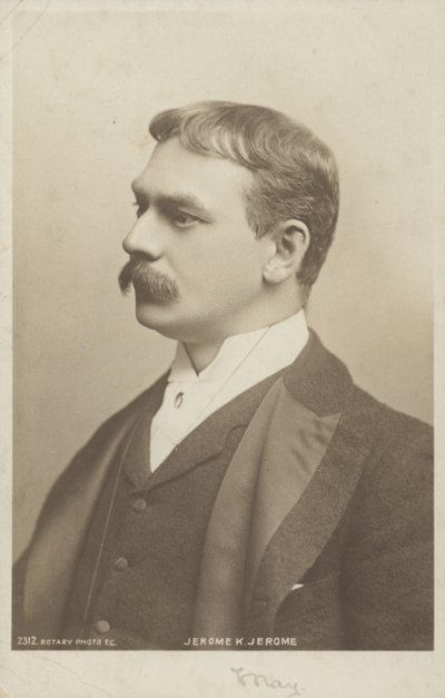 Jerome K Jerome (1859-1927), Engelse auteur door English Photographer