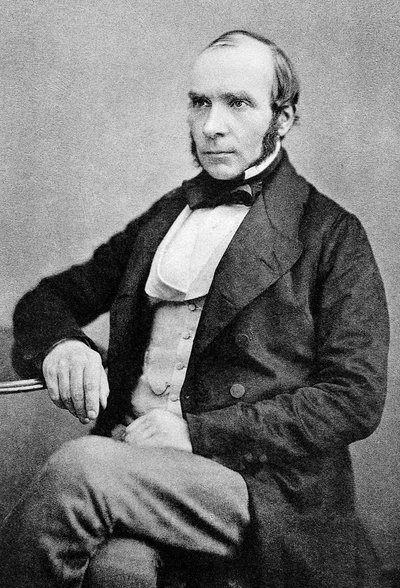 John Snow (1813-1858) Engelse arts bekend om zijn werk in epidemiologie, Autotype 1856, gepubliceerd in 1887 (autotype) door English Photographer