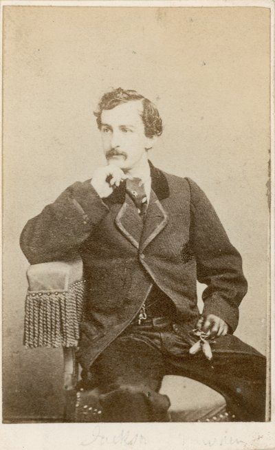 John Wilkes Booth door English Photographer