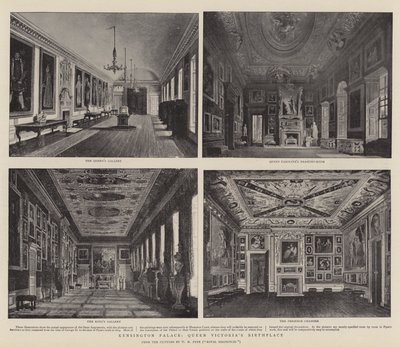 Kensington Palace, geboorteplaats van Koningin Victoria door English Photographer
