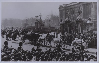 Jubileum van Koning George en Koningin Mary door English Photographer