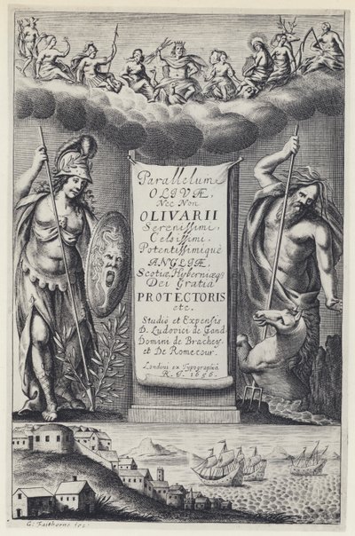 L de Gand, Parallelum Olivae, R I 1656 door English Photographer