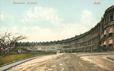 Lansdown Crescent, Bath, Somerset door English Photographer