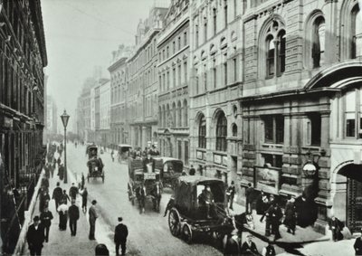 Leadenhall Street, City of London, 1895 door English Photographer