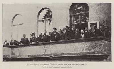 Li-Hung-Chang in Duitsland, bezoek aan prins Bismarck in Friedrichsruhe door English Photographer