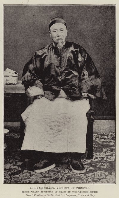 Li Hung Chang, onderkoning van Tientsin door English Photographer