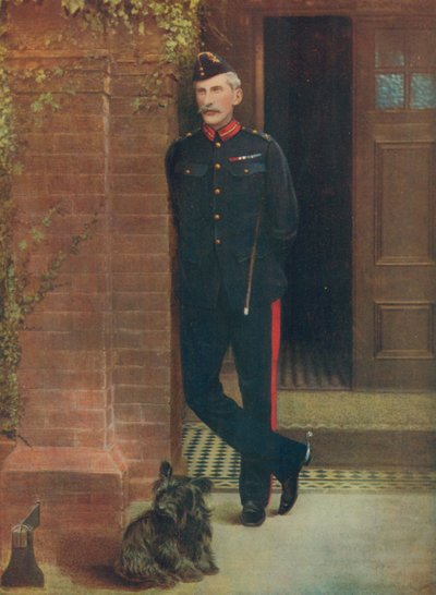 Luitenant-generaal H. J. T. Hildyard. Bevelhebber van de Vijfde Divisie, Zuid-Afrika door English Photographer