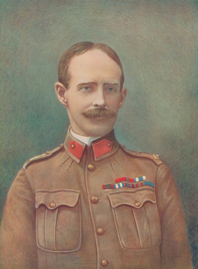 Luitenant-generaal Ian Hamilton. Commandant van de Mounted Infantry Division, South African Field Force door English Photographer