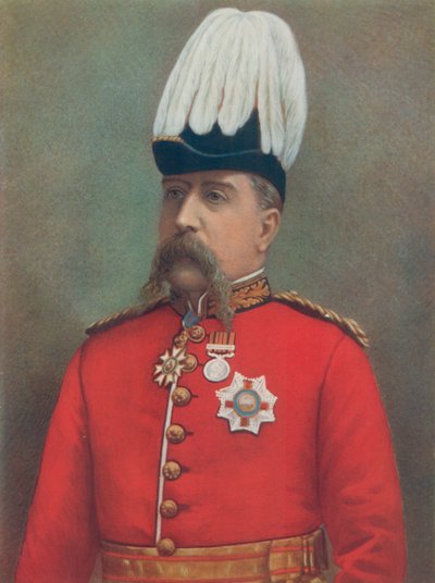 Luitenant-Generaal Sir F. Carrington. Op Speciale Dienst in Zuid-Afrika door English Photographer