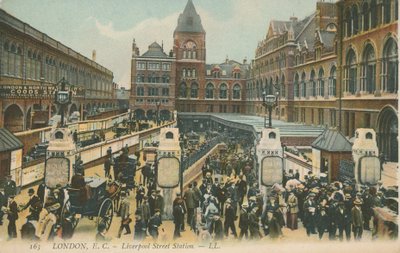 Liverpool Street Station, Londen door English Photographer