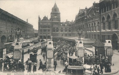 Liverpool Street station, Londen door English Photographer