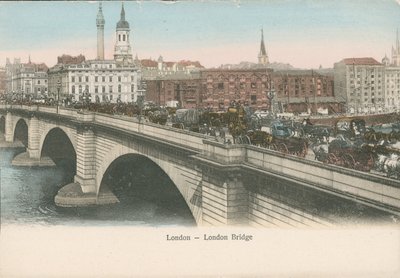 London Bridge, Londen door English Photographer