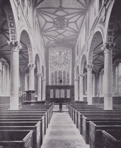 Londense Stads Kerken: St Katherine Cree door English Photographer