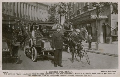 Londense politieagent door English Photographer