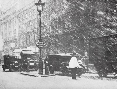 Londen in de sneeuw door English Photographer