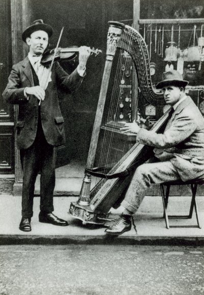Londense straatmuzikanten door English Photographer