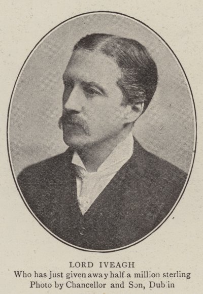 Lord Iveagh door English Photographer