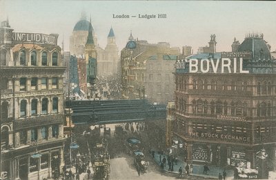Ludgate Hill, Londen door English Photographer