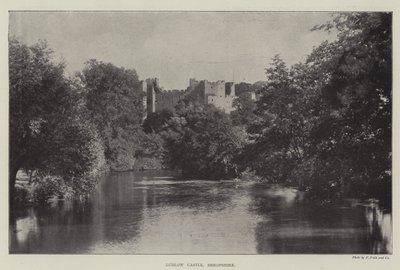 Ludlow Kasteel, Shropshire door English Photographer