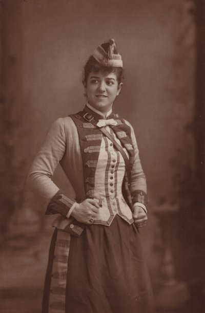 Mademoiselle Zelie de Lussan door English Photographer