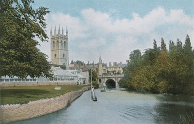 Magdalen, vanaf de Cherwell door English Photographer