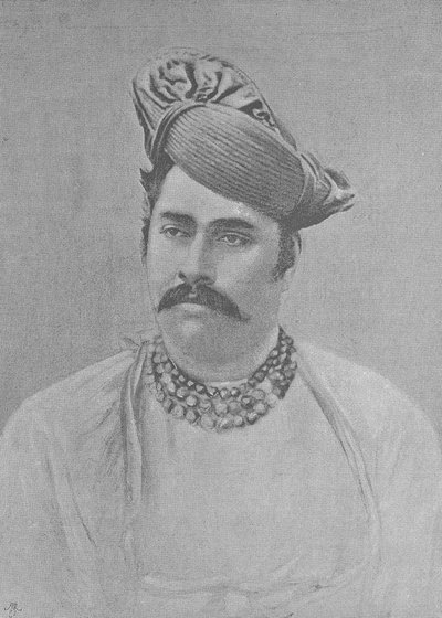 Maharaja Shivaji Rao Holkar van Indore door English Photographer
