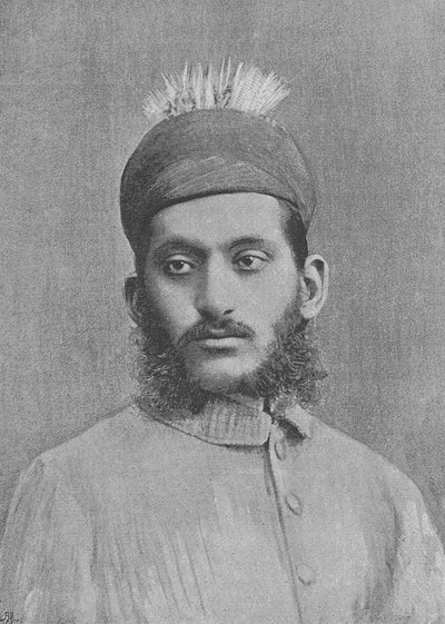 Mahbub Ali Khan, 6e Nizam van Hyderabad door English Photographer