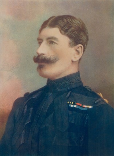 Generaal-majoor J. P. Brabazon. Bevelhebber van de Keizerlijke Yeomanry, Zuid-Afrika door English Photographer