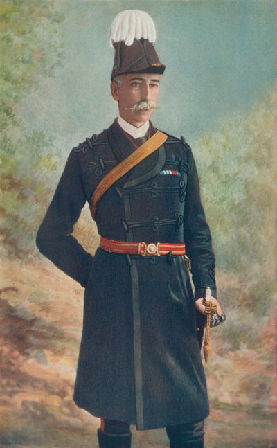Generaal-majoor J. Talbot Coke. Commandant van de Tiende Brigade, Zuid-Afrikaanse Veldmacht door English Photographer