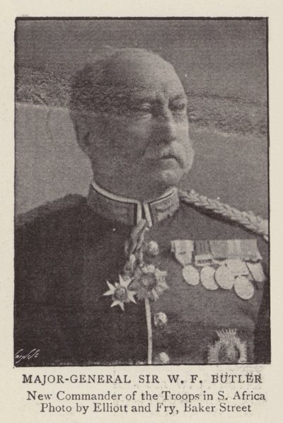 Luitenant-generaal Sir W F Butler door English Photographer