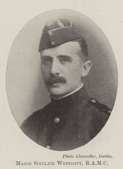 Majoor Sinclair Westcott, RAMC door English Photographer