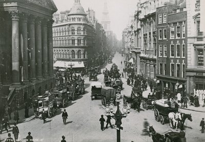 Mansion House, Londen door English Photographer