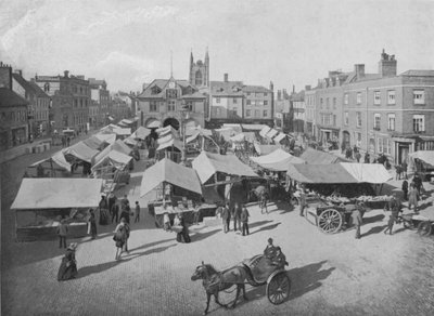 Marktplaats, Peterborough door English Photographer