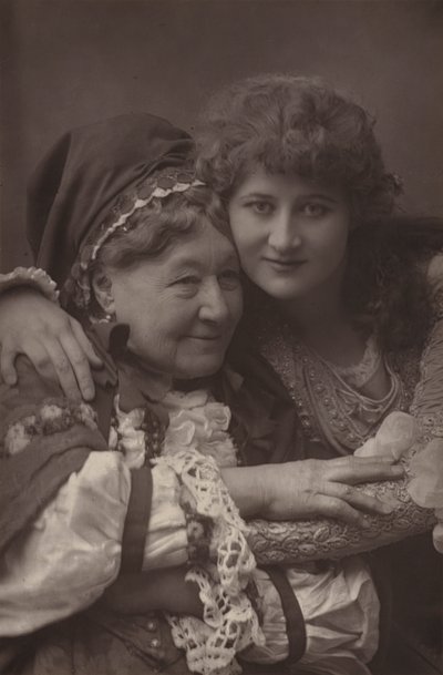 Mary Anderson en Mevrouw Stirling door English Photographer