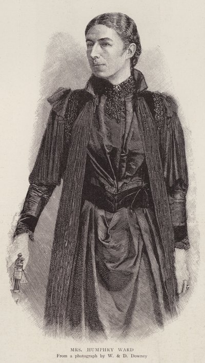 Mary Augusta Ward, Engelse romanschrijfster door English Photographer