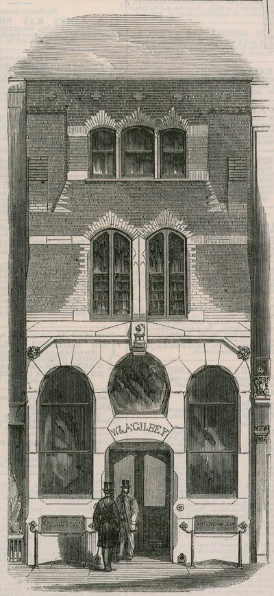 Messrs Gilbeys Wijnkantoor, Oxford Street door English Photographer