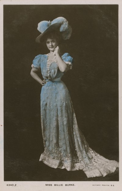 Miss Billie Burke door English Photographer