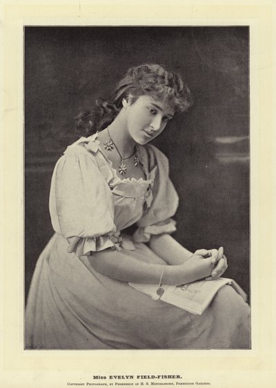 Miss Evelyn Field-Fisher door English Photographer