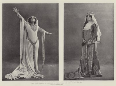 Miss Julia Neilson als Constance in King John, in Her Majesty
