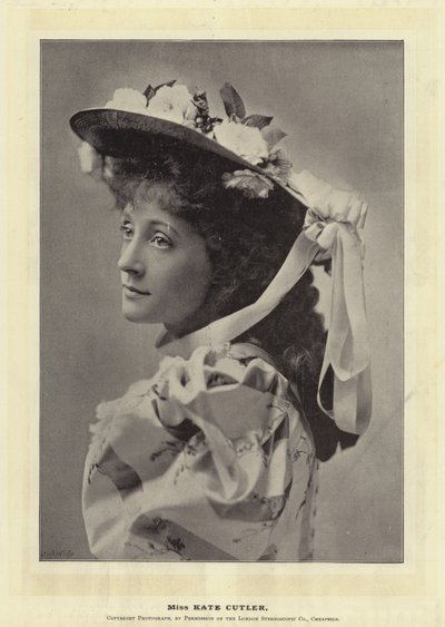Miss Kate Cutler door English Photographer