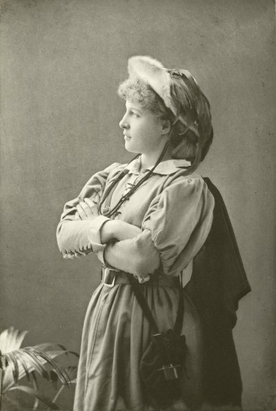 Miss Lily Langtry als Rosalind (gravure) door English Photographer