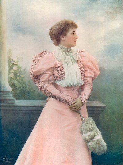 Miss Mary Moore door English Photographer