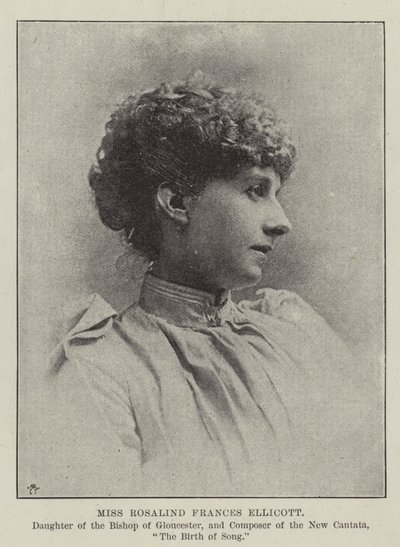 Miss Rosalind Frances Ellicott door English Photographer