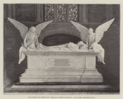 Monument voor de eerwaarde William Owen Stanley, door Hamo Thornycroft door English Photographer