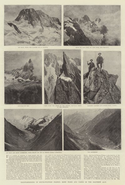 Bergbeklimmen in Zuidwest-Frankrijk, Enkele Pieken en Passes in de Dauphiné Alpen door English Photographer
