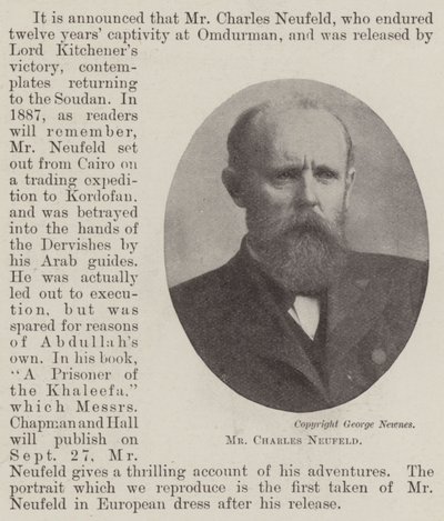 Mr Charles Neufeld door English Photographer