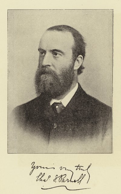 De Heer Charles Stewart Parnell, MP door English Photographer