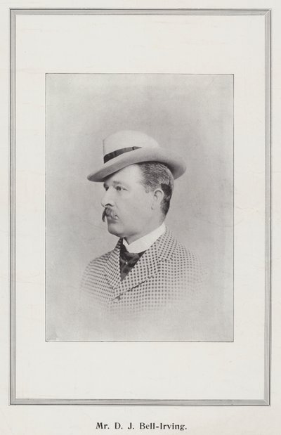 Mr D J Bell-Irving door English Photographer